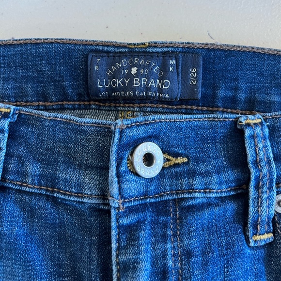 Lucky Brand Brooke Skinny Jeans Size 2/26 - Picture 4 of 9
